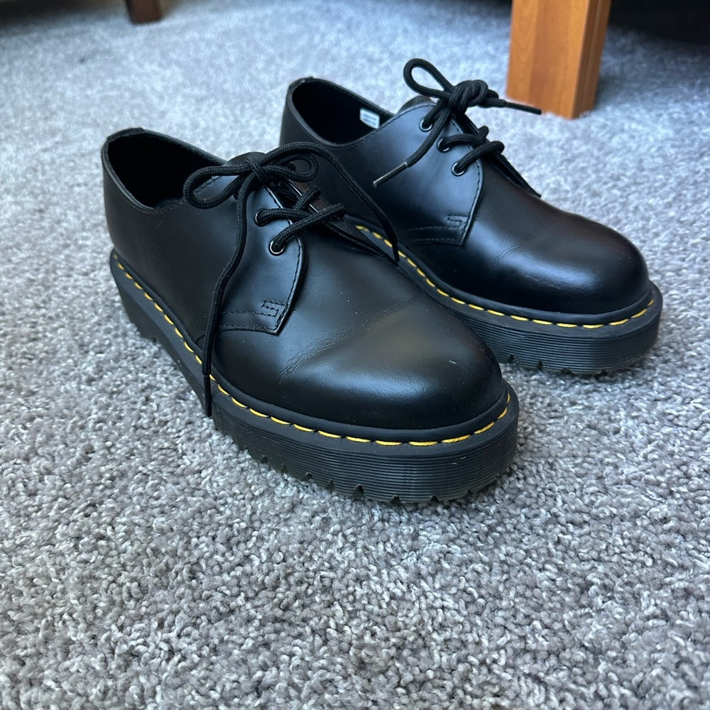 Platform doc Martin loafers